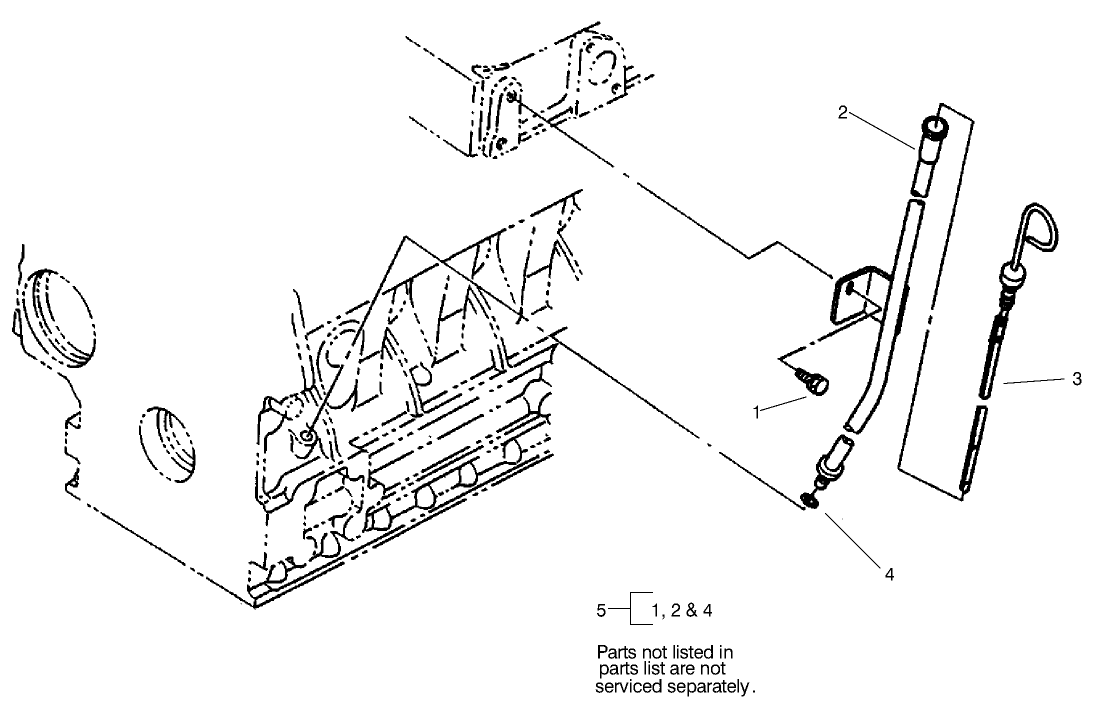 Dipstick And Guide Assembly