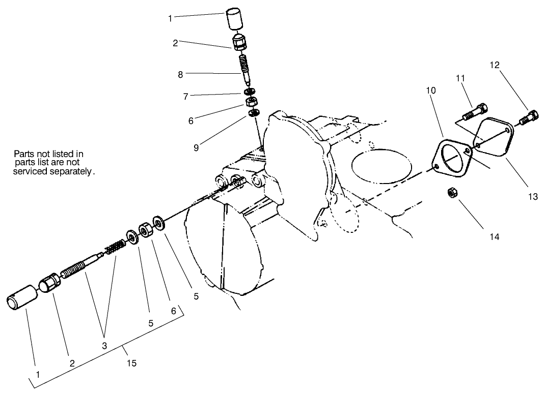 Engine Stop Lever Assembly