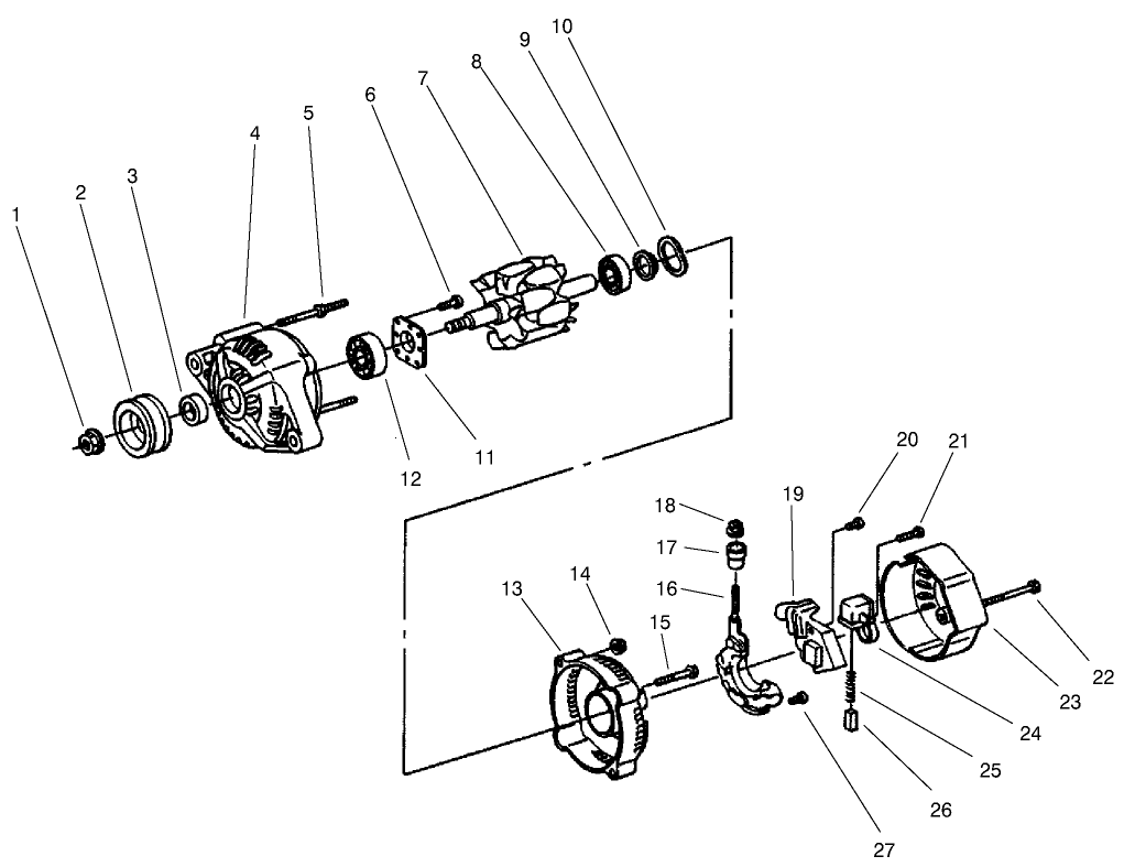 Alternator Assembly No. 98-9474