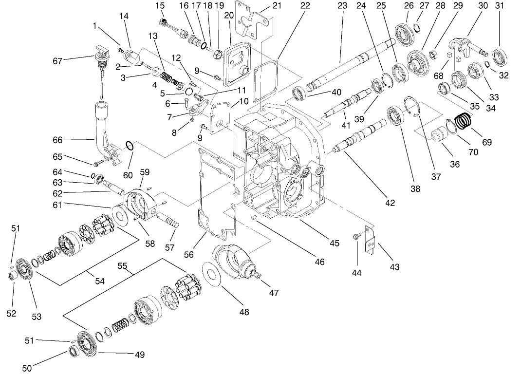 Hydraulic Housing Assembly