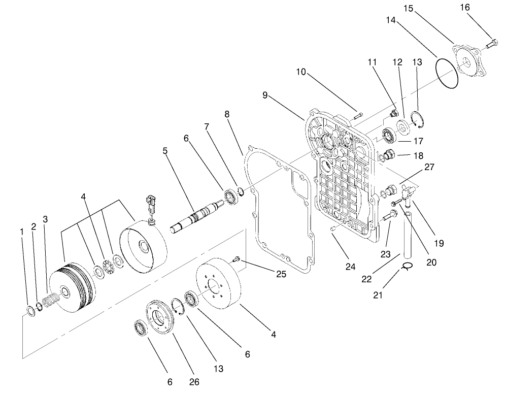 Front Axle Cover Assembly
