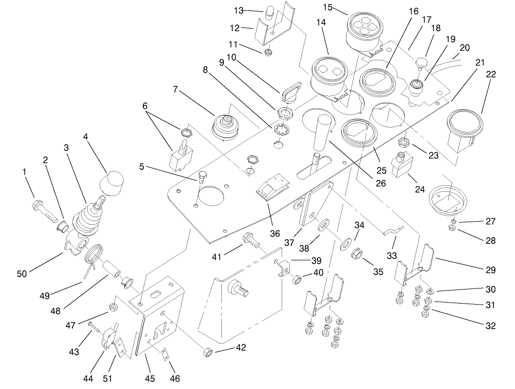 Operator-S Control Console Assembly