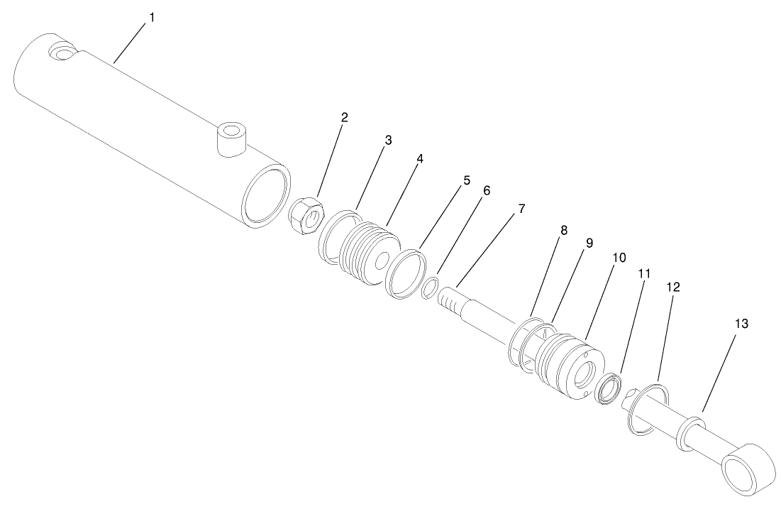 Hydraulic Cylinder Assembly No. 95-5699