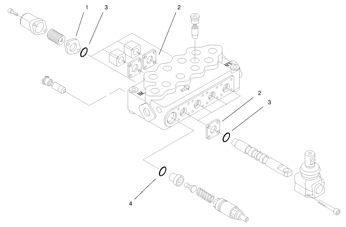 Hydraulic Valve Assembly No. 99-3070