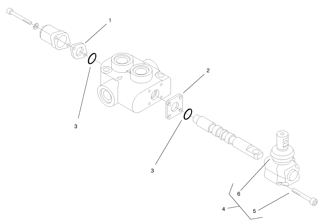 Hydraulic Valve Assembly No. 99-3072