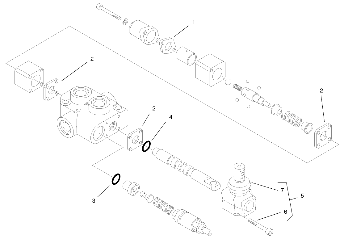 Hydraulic Valve Assembly No. 99-3077