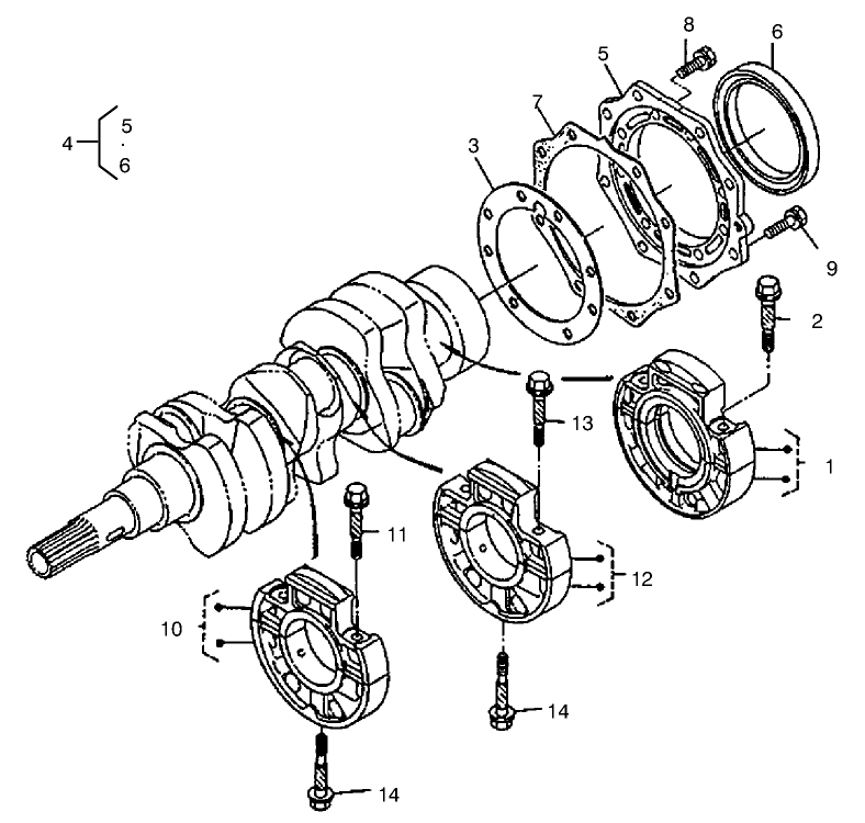 Main Bearing Case Assembly