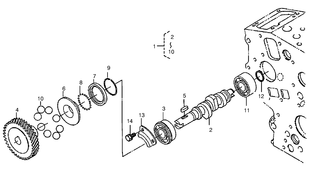 Fuel Camshaft Assembly