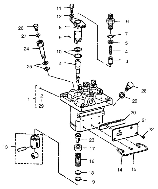 Injection Pump (complete Parts)