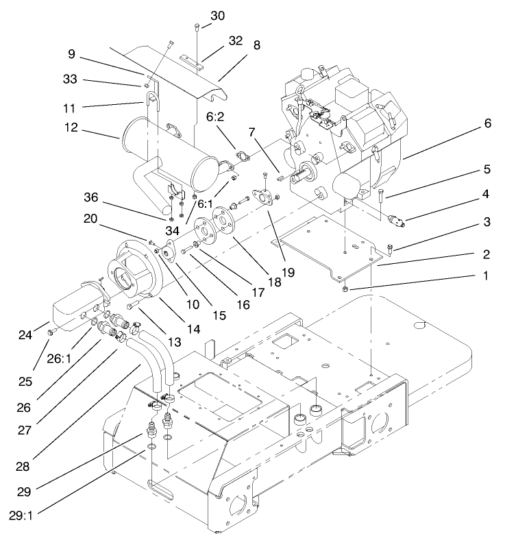 Engine And Pump Assembly