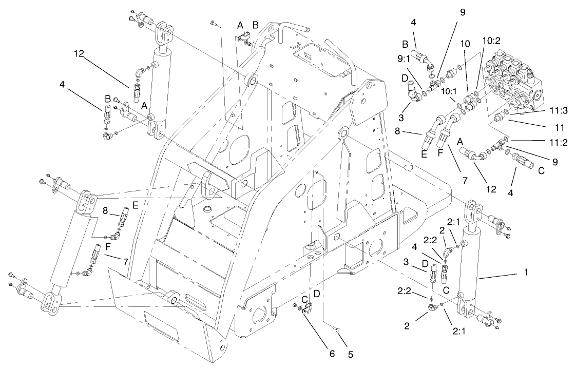 Hydraulic Cylinders Assembly