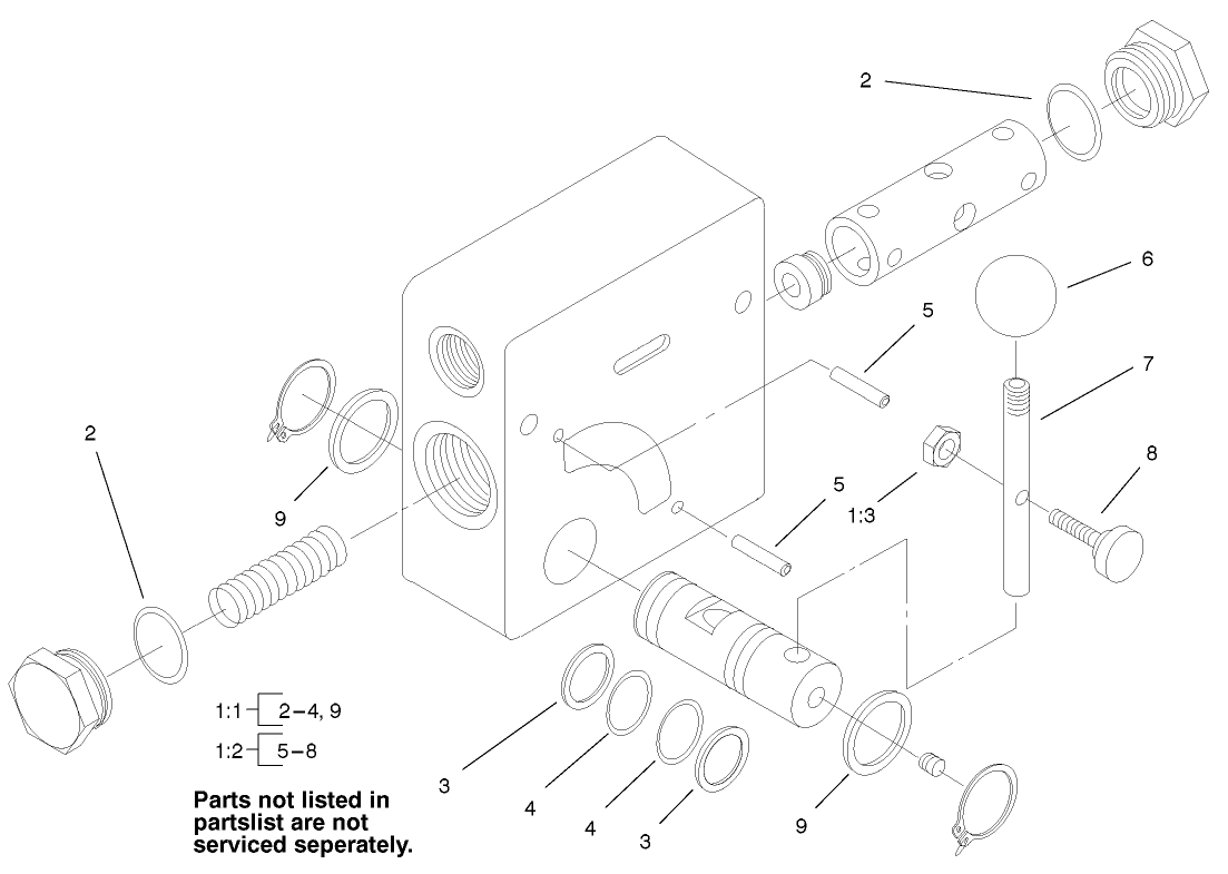 Hydraulic Valve Assembly No. 104-4221