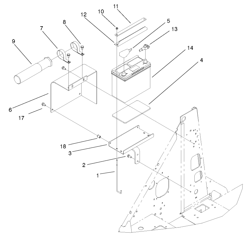 Battery Mount Assembly