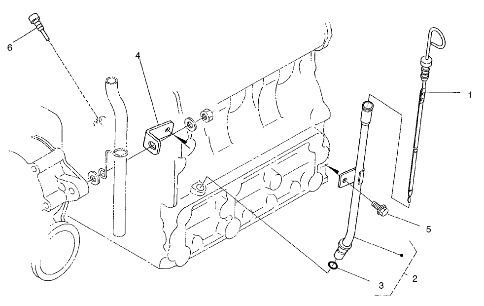 Dipstick And Guide Assembly