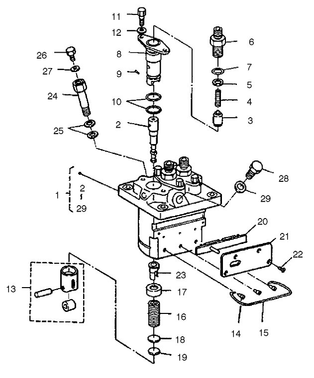 Injection Pump (complete Parts)