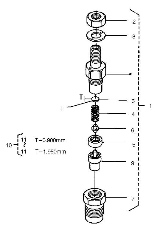 Nozzle Holder (complete Parts)