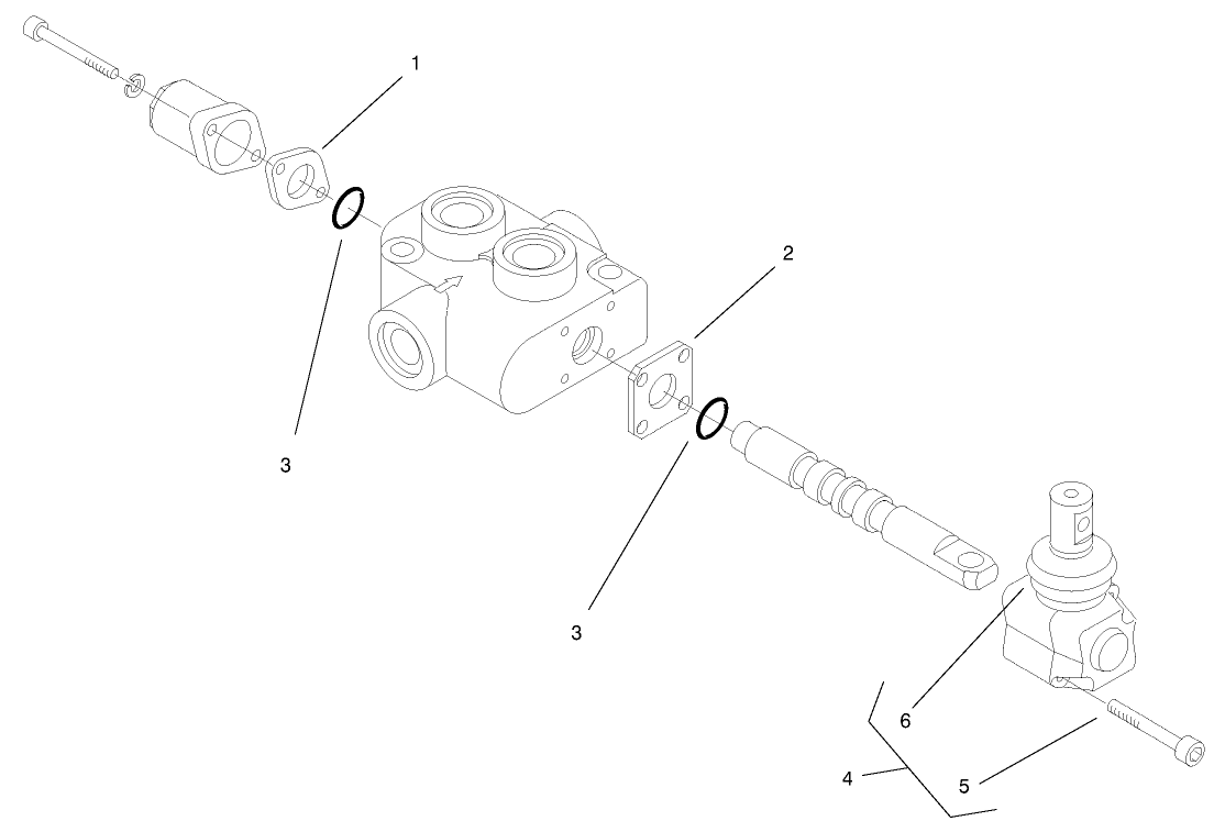 Hydraulic Valve Assembly No. 99-3072