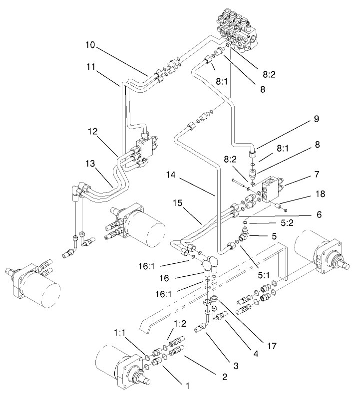 Hydraulic Motors Assembly