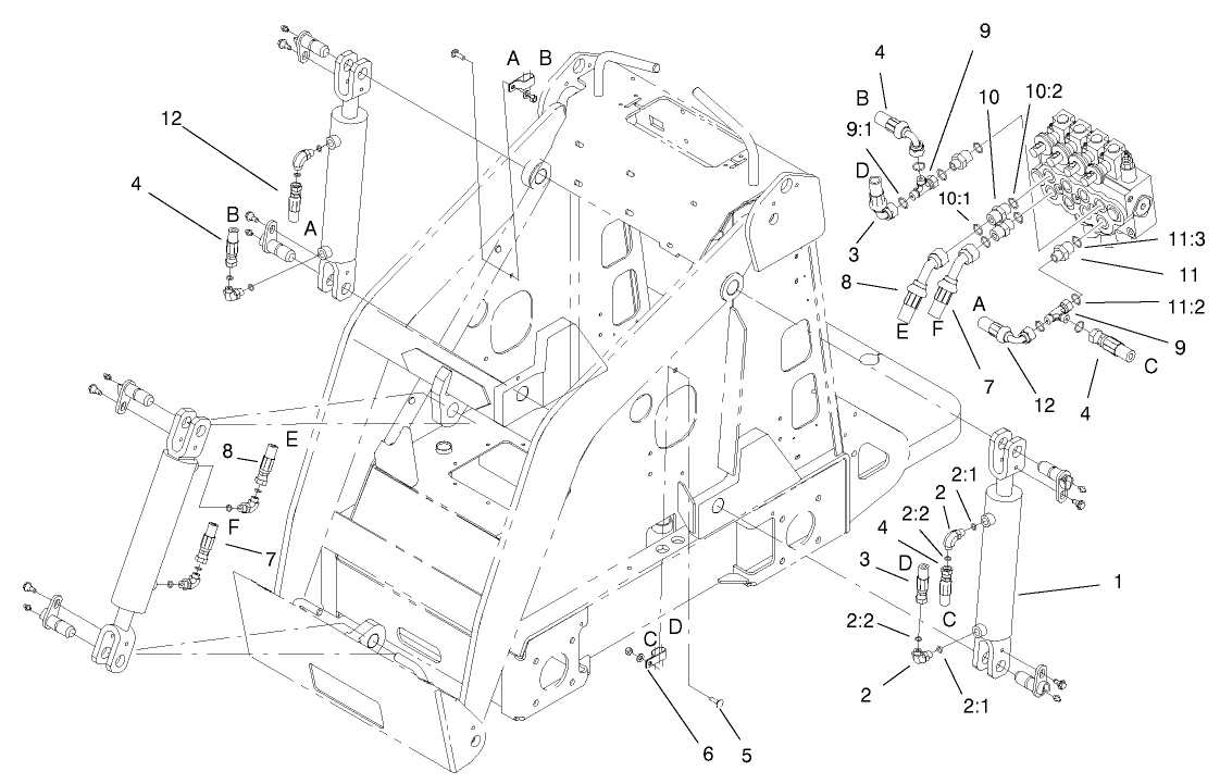 Hydraulic Cylinders Assembly