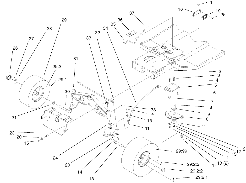 Steering Components Assembly