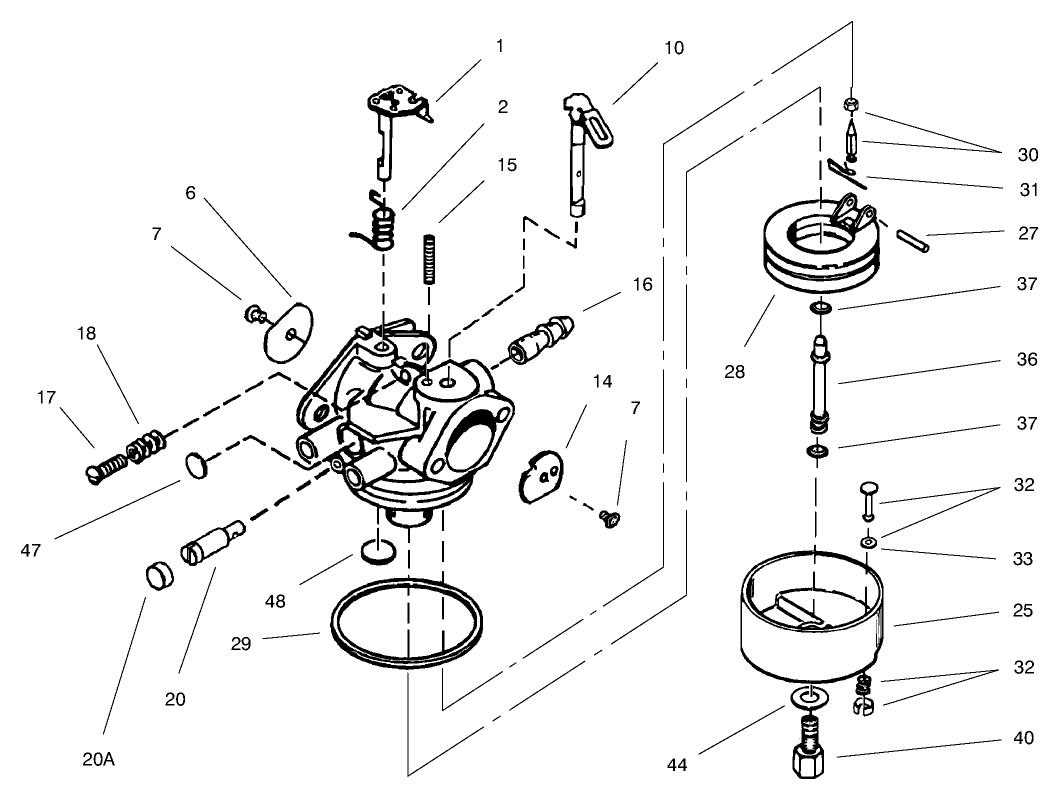 Carburetor No. 640052