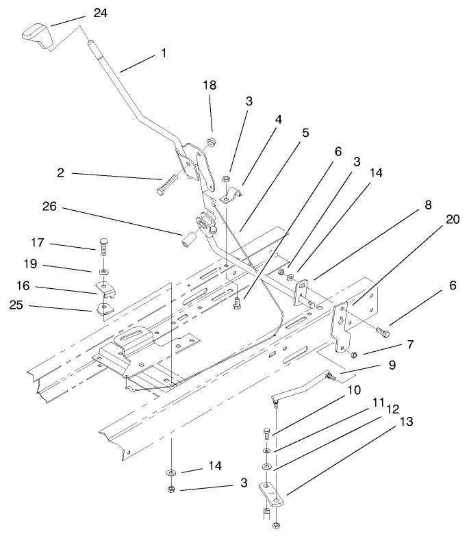 Shifting Components Assembly