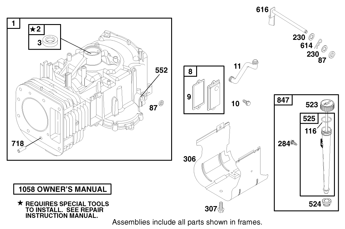 Engine Briggs & Stratton Model 28q777-0690-E1