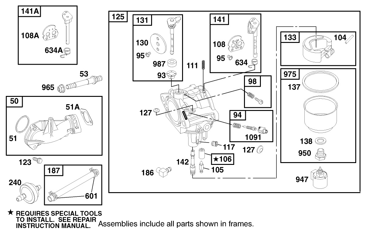 Engine Briggs & Stratton Model 28q777-0690-E1