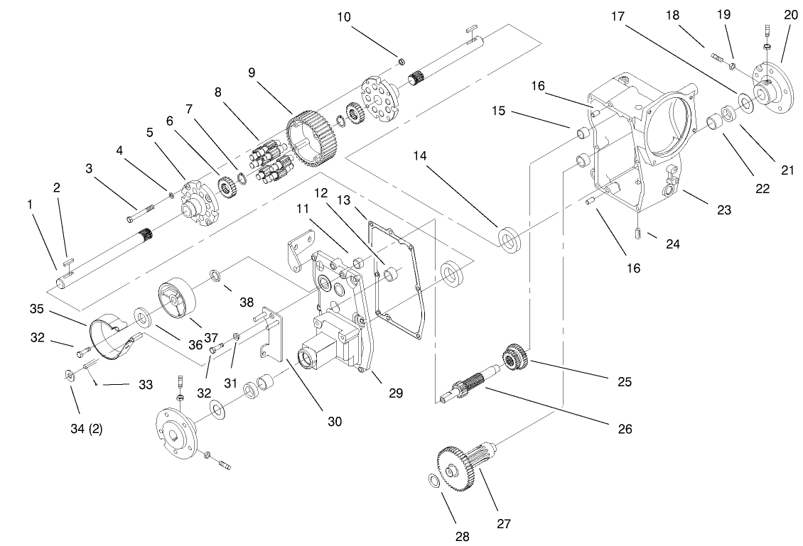 Hydro Transaxle Assembly