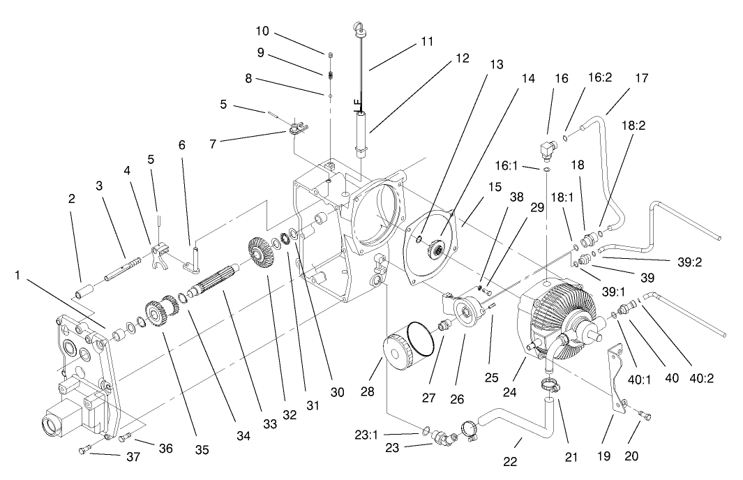 Hydro Transaxle Assembly