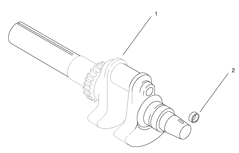 Group 1-Crankshaft (models 73542 & 73570)