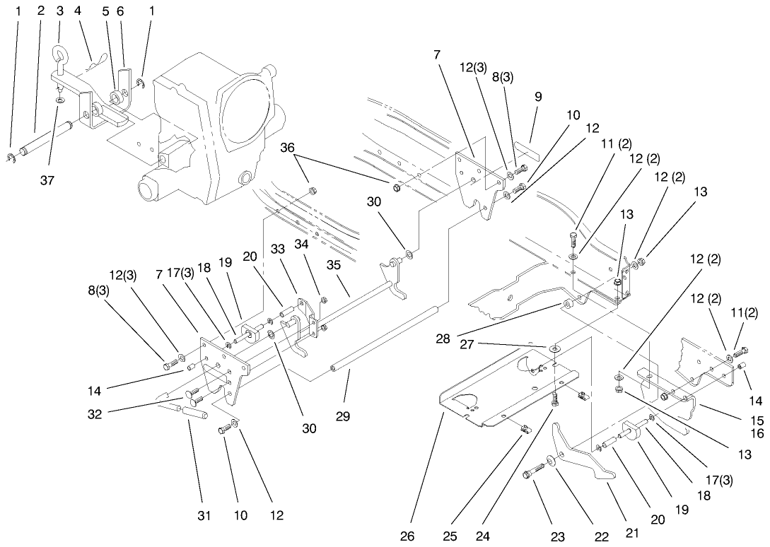 Attach-A-Matic & Hitch Assembly