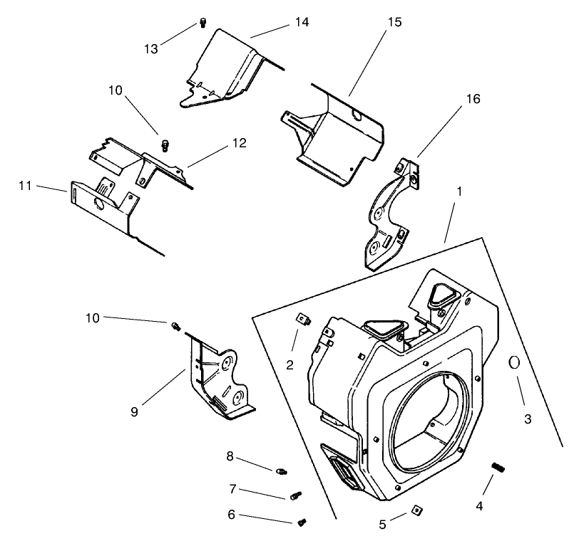 Group 6-Blower Housing & Baffles