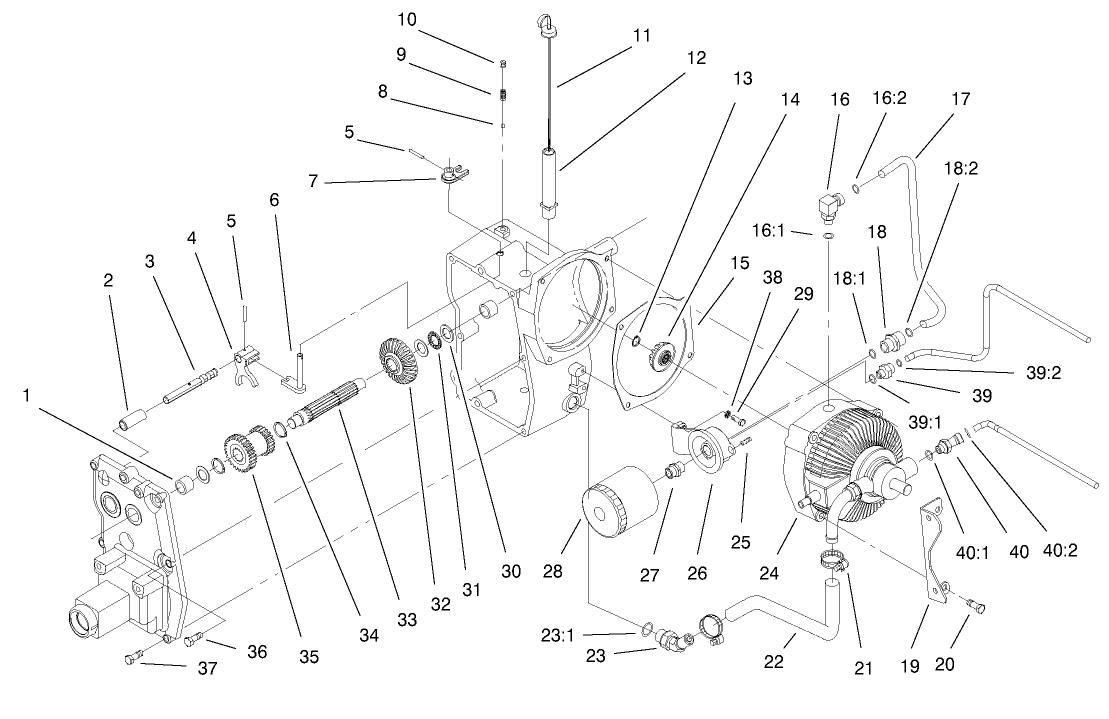 Hydro Transaxle Assembly