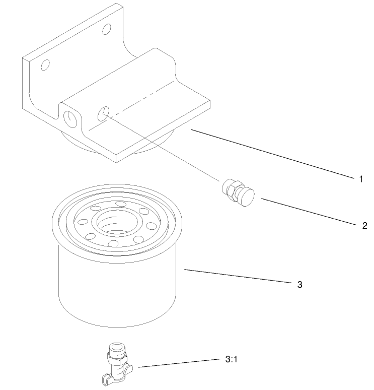 Separator-Filter/water Assembly