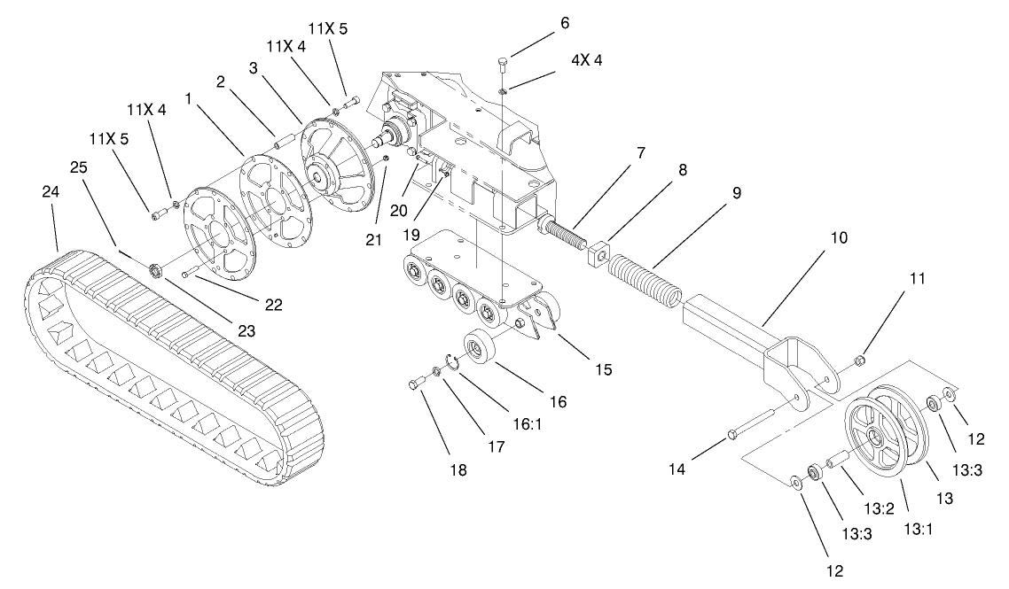 Track And Traction Assembly