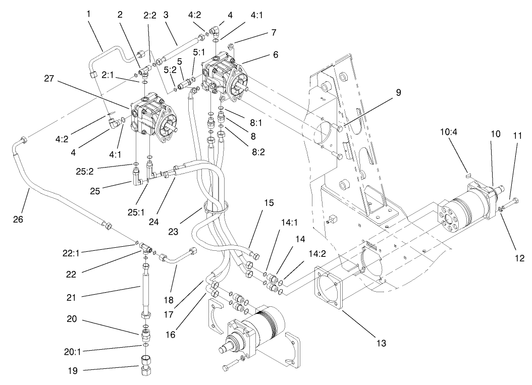 Traction Hydraulic Assembly