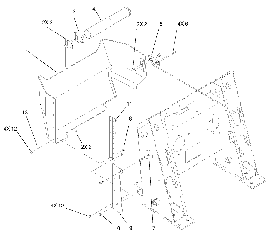 Rear Access Panel Assembly