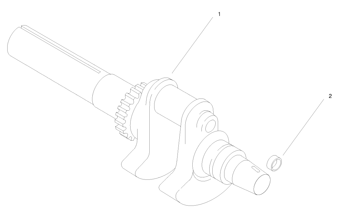 Group 1-Crankshaft (ch20s 64637 Kohler)