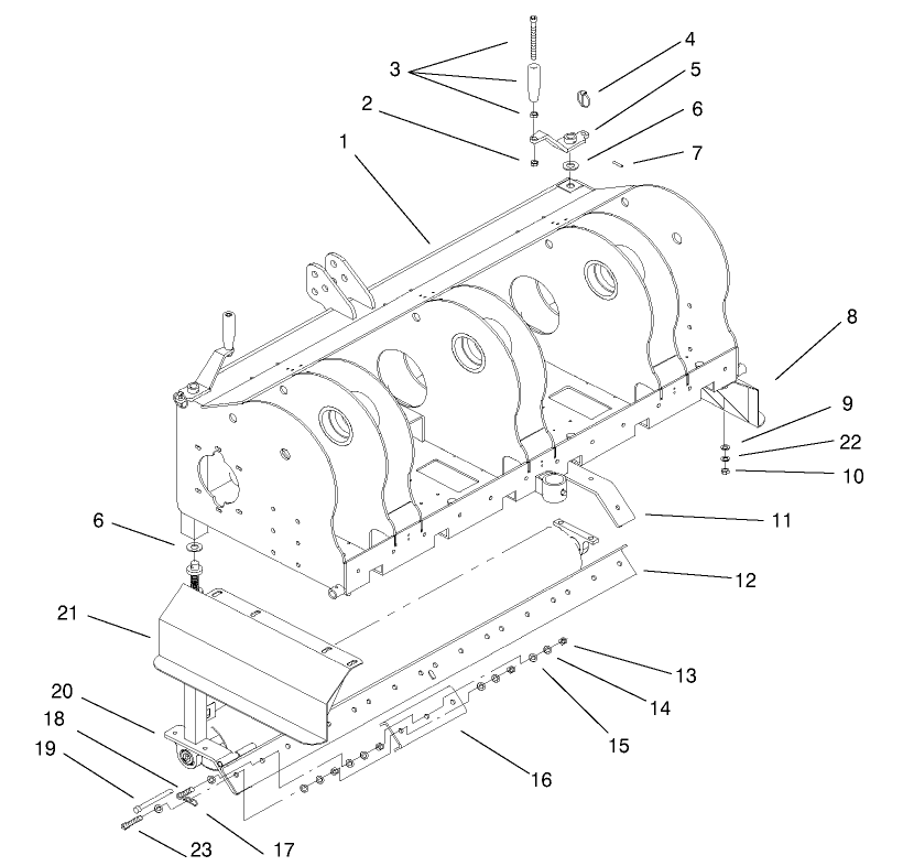 Roller Leg Assembly