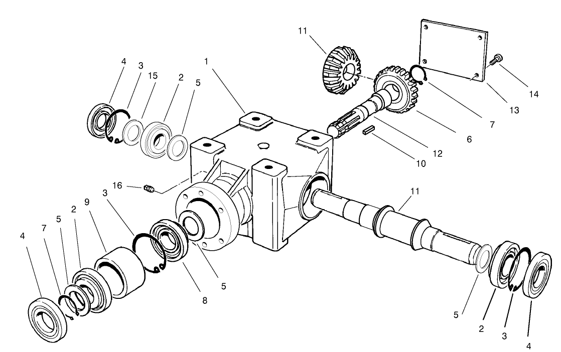 Gear Box Assembly No. 100-5381