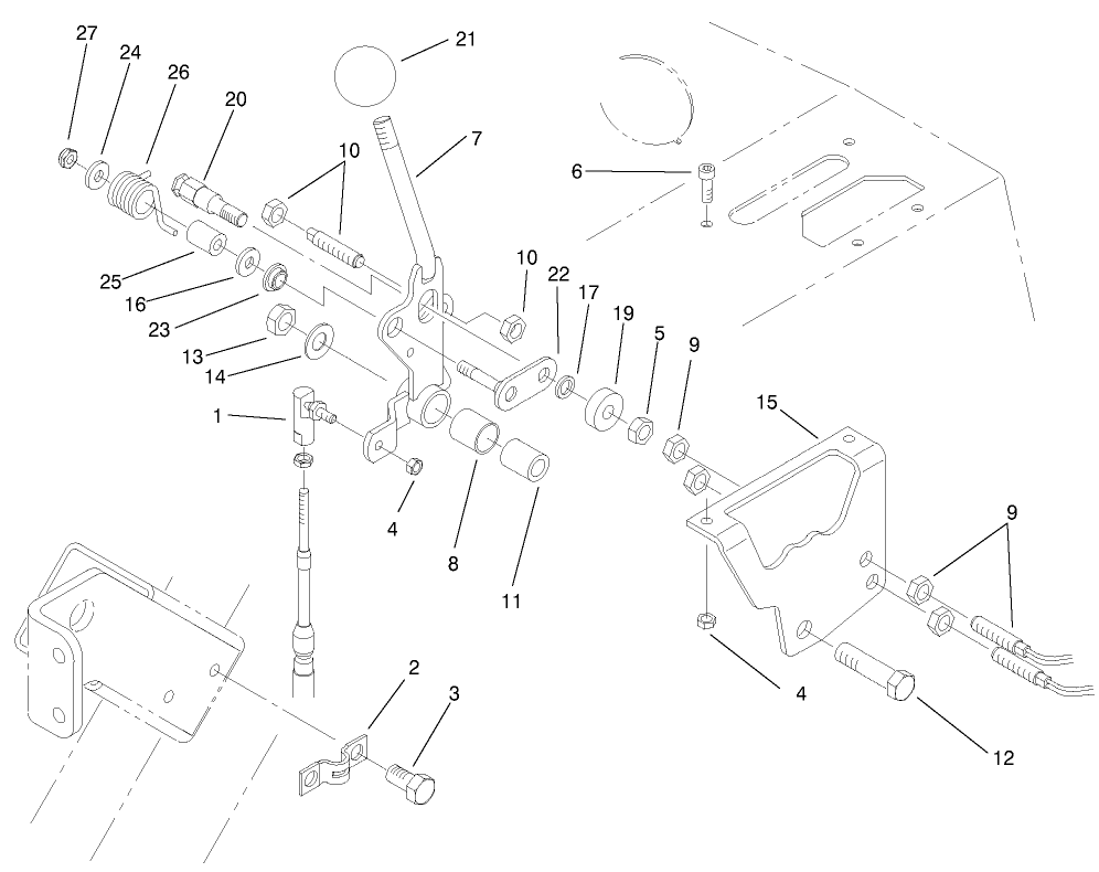 Functional Control Lever Assembly