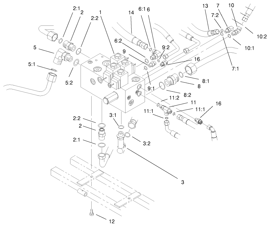 Manifold Block Installation Assembly