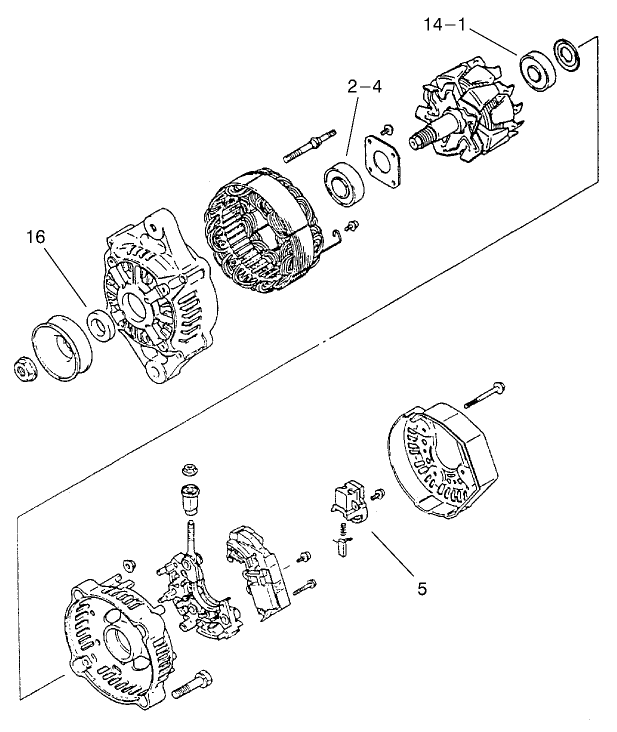 Alternator Assembly No. 99-9209