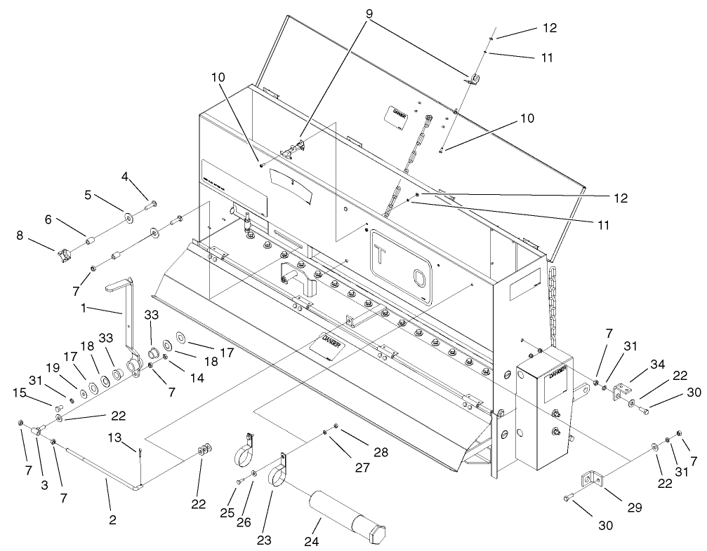 Seeder Control Assembly