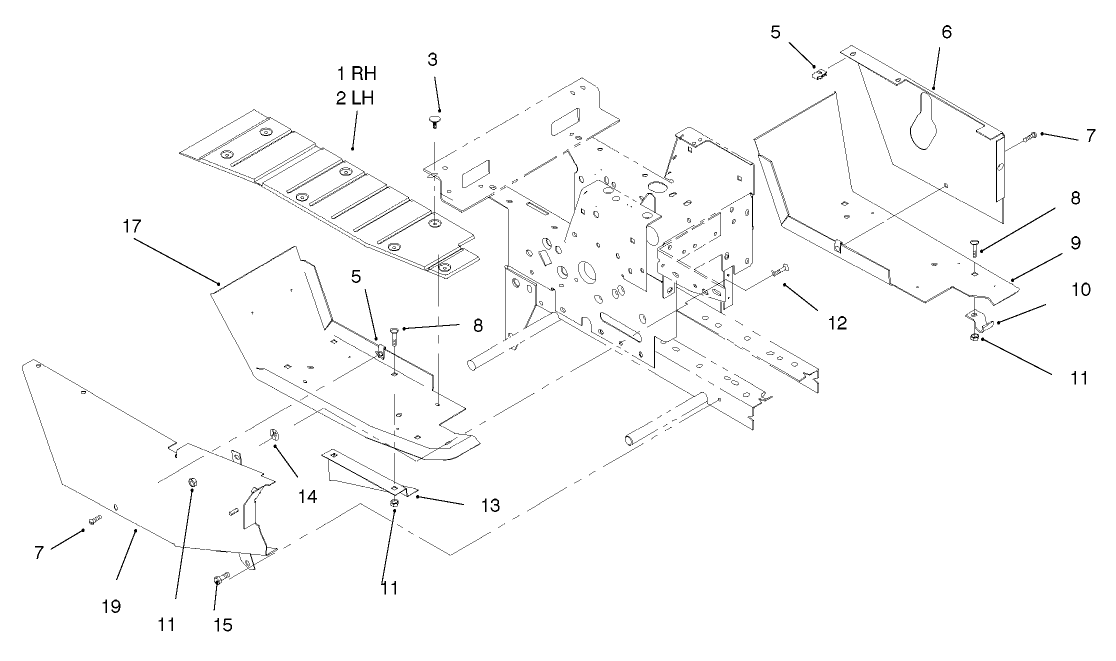 Footrest & Hoodstand Side Covers