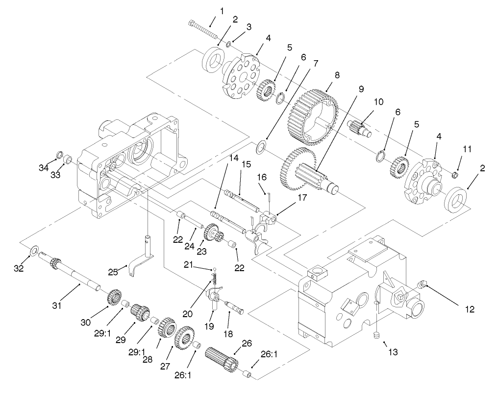 Transmission 8-Speed 8 Pinion (continued)