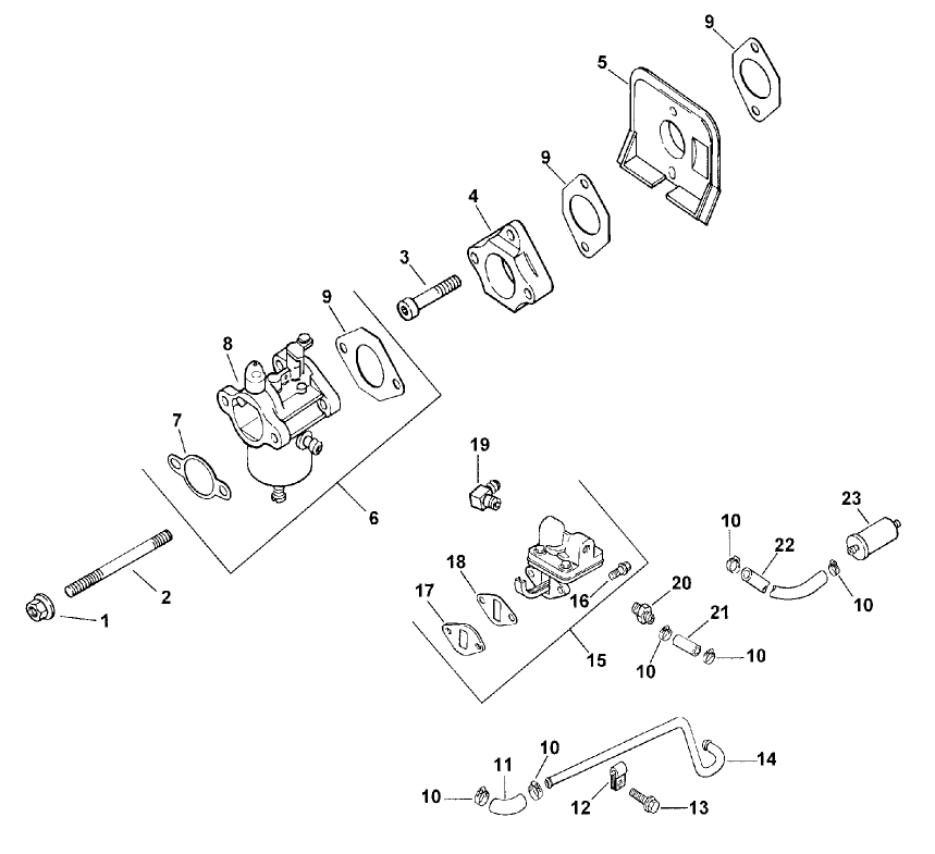 Carburetor & Fuel Pump