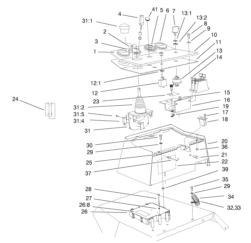 Control Console Assembly