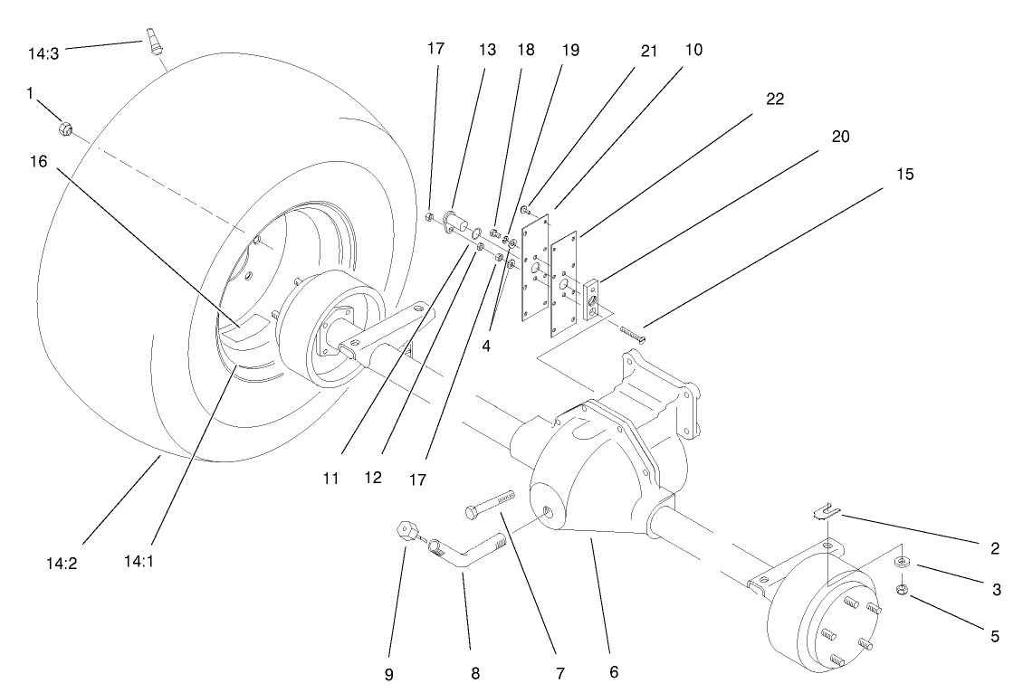 Front Axle Assembly